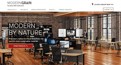 Desktop Screenshot of moderngrain.com